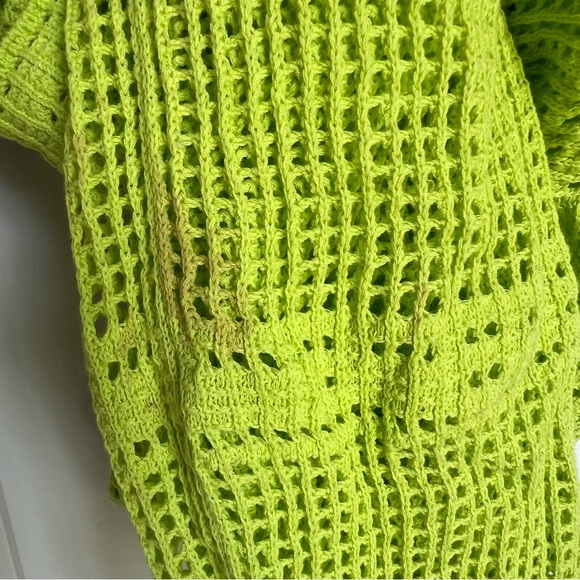 A.L.C. Monaghan Crochet Dress in Citronella - Picture 9 of 9